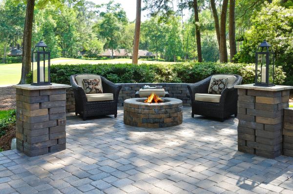 Fire Pit Installation in Fairfax