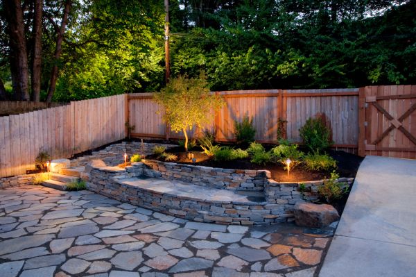 Stone Terrace Installation in Fairfax