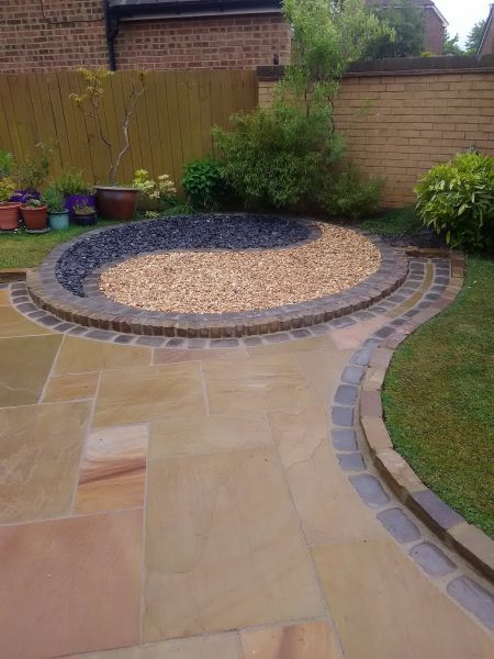 Sandstone Patio Installation in Fairfax